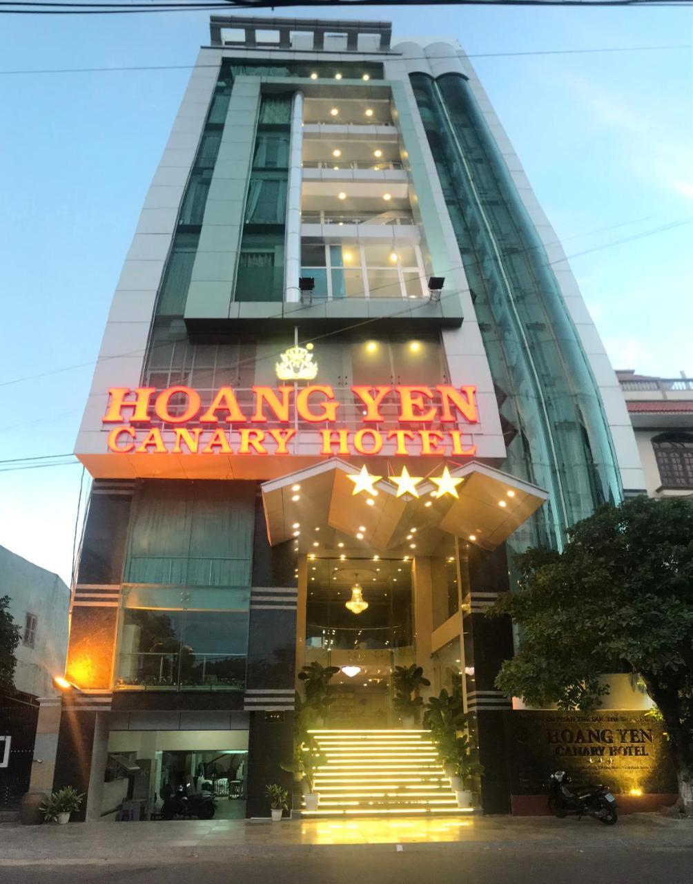 ฮวง เย็น คานารี่ โฮเทล Hotel กวีเญิน ภายนอก รูปภาพ