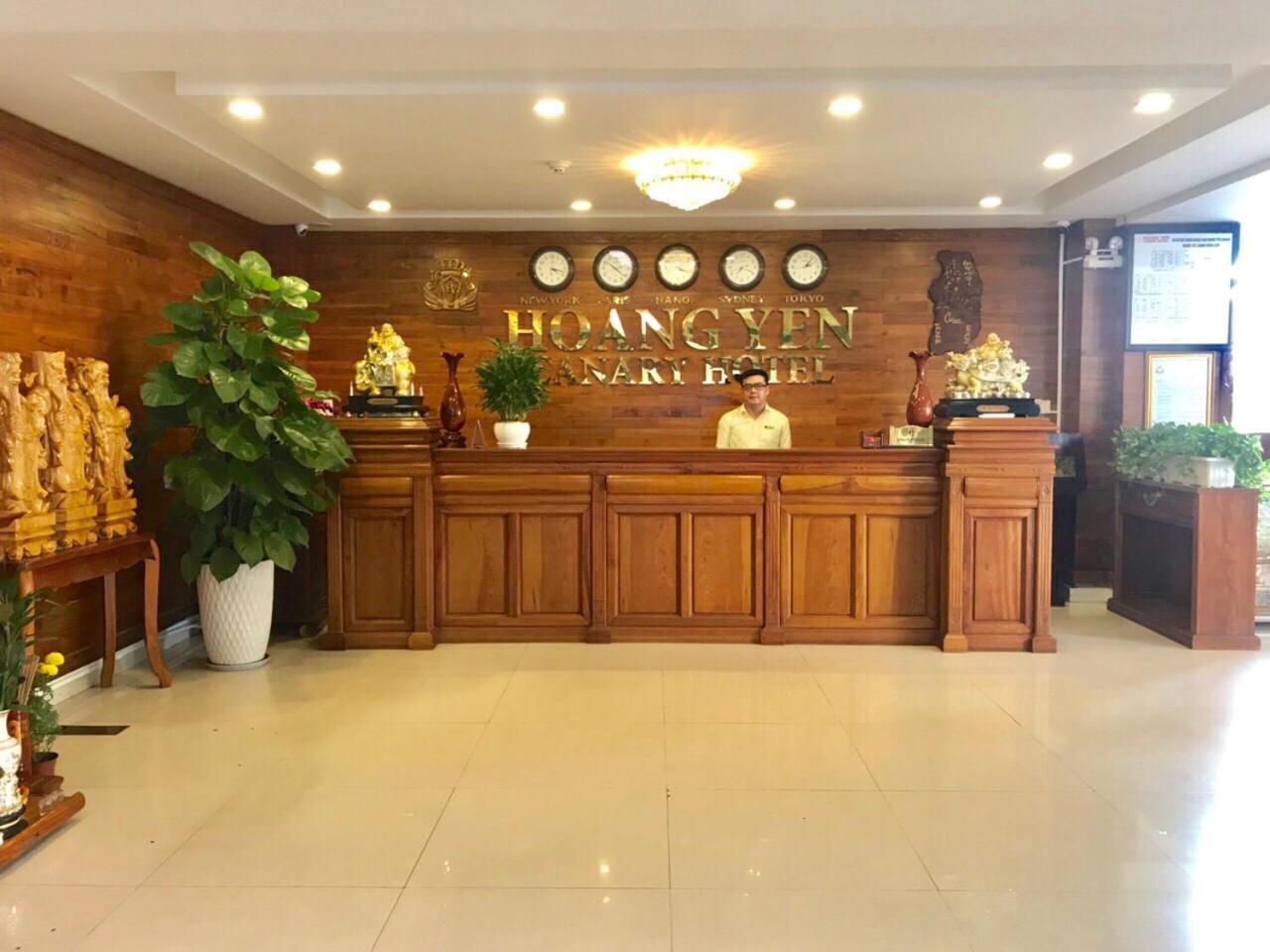 ฮวง เย็น คานารี่ โฮเทล Hotel กวีเญิน ภายนอก รูปภาพ