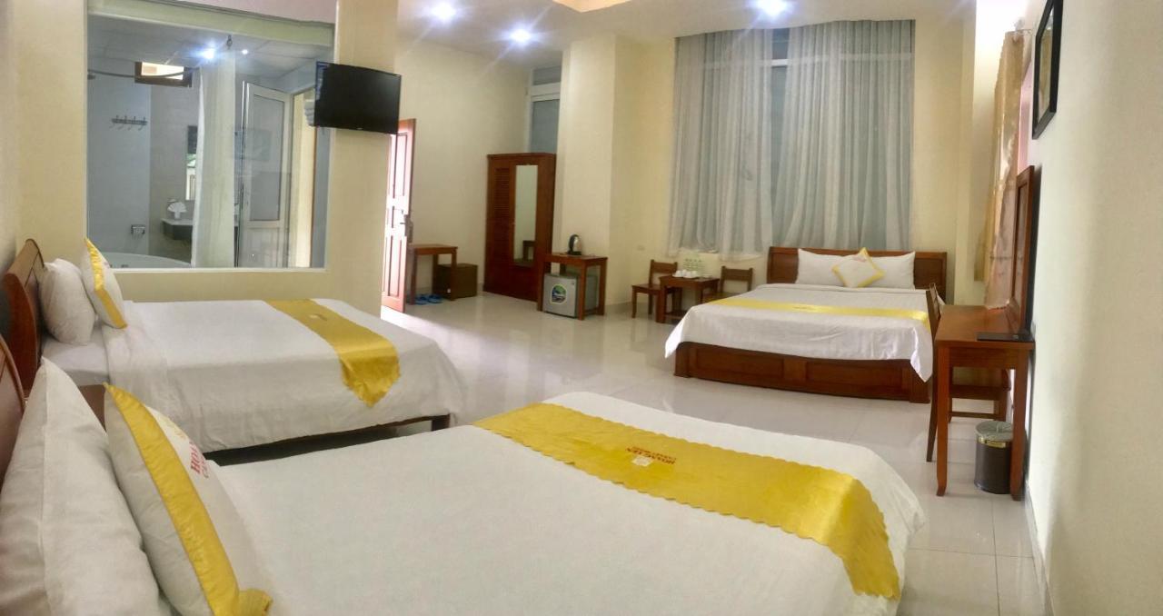 ฮวง เย็น คานารี่ โฮเทล Hotel กวีเญิน ภายนอก รูปภาพ