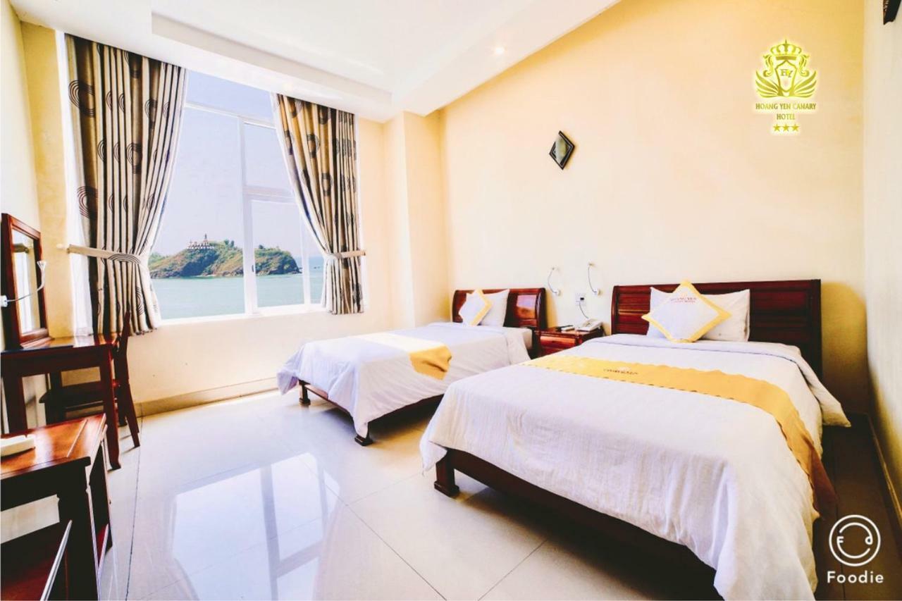 ฮวง เย็น คานารี่ โฮเทล Hotel กวีเญิน ภายนอก รูปภาพ