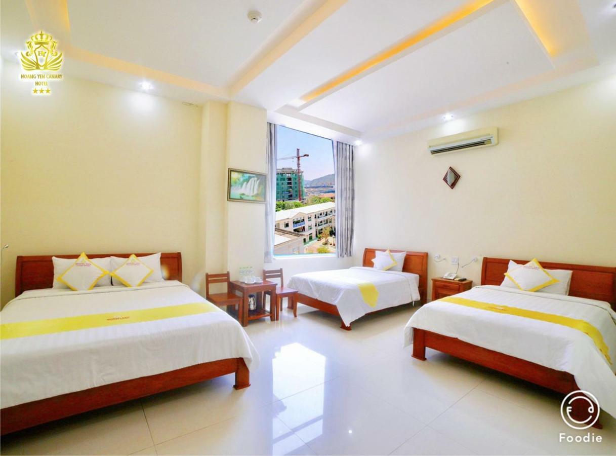 ฮวง เย็น คานารี่ โฮเทล Hotel กวีเญิน ภายนอก รูปภาพ
