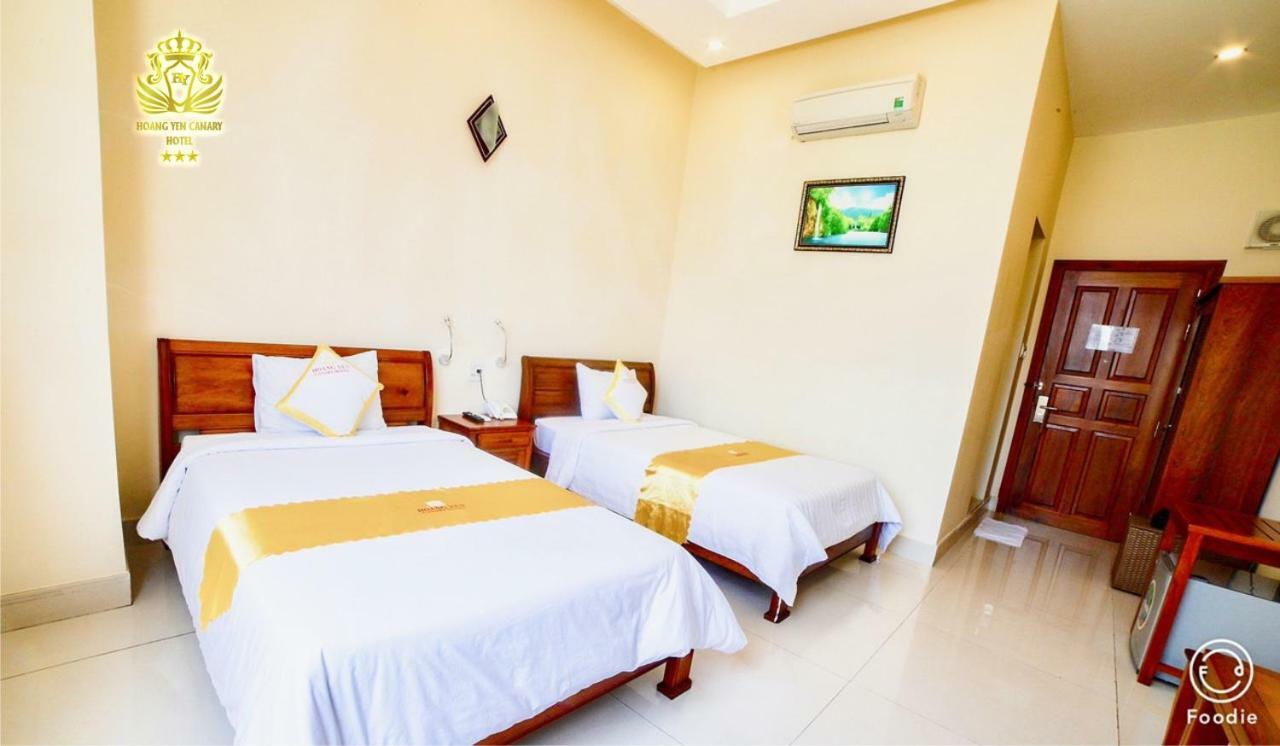 ฮวง เย็น คานารี่ โฮเทล Hotel กวีเญิน ภายนอก รูปภาพ